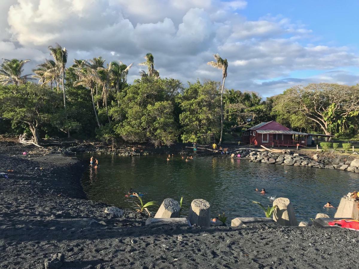 Coconut Palms Vacation Rental Near Lava Fields And Beaches Kehena Luaran gambar